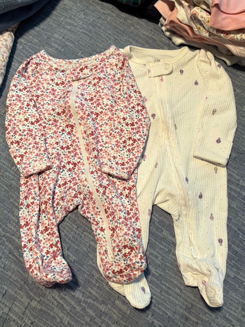 Carter’s newborn sleeper bundle